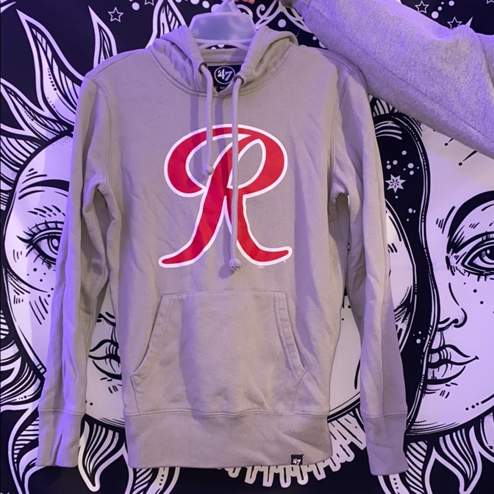 Grey Rainier Baseball Hoodie